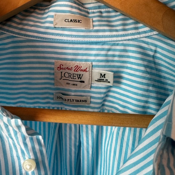 J. Crew Classic Fit Striped Shirt - Picture 3 of 4